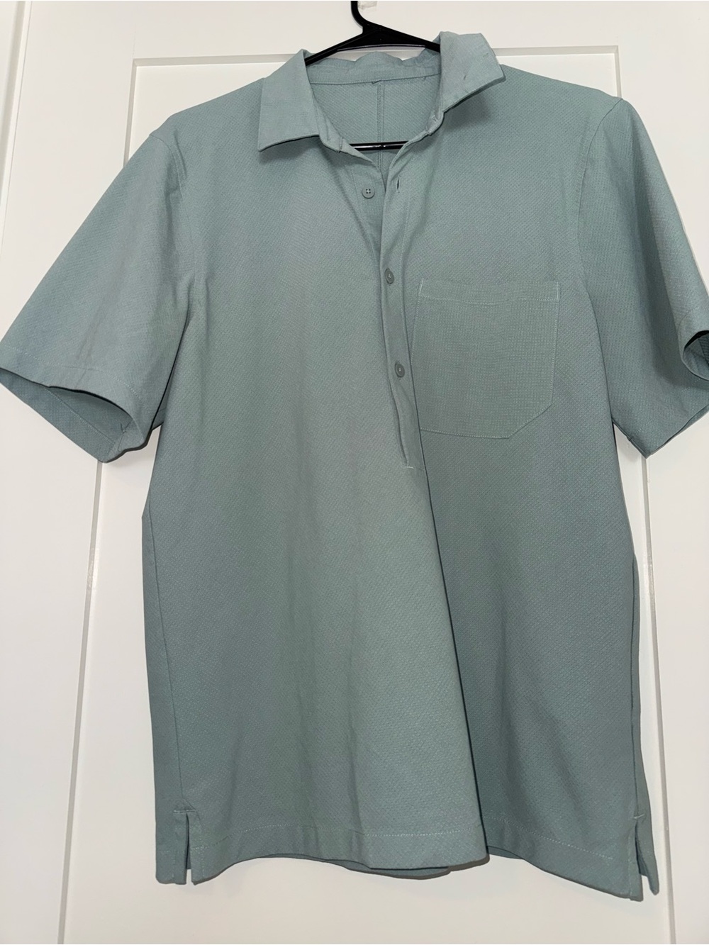 lululemon athletica Men's Polo — Soft Seafoam Green